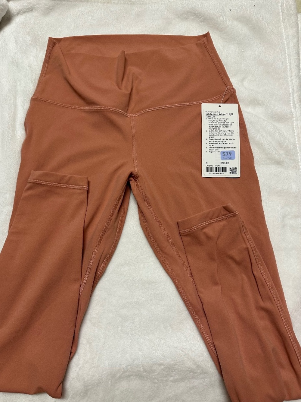 lululemon leggings size 8